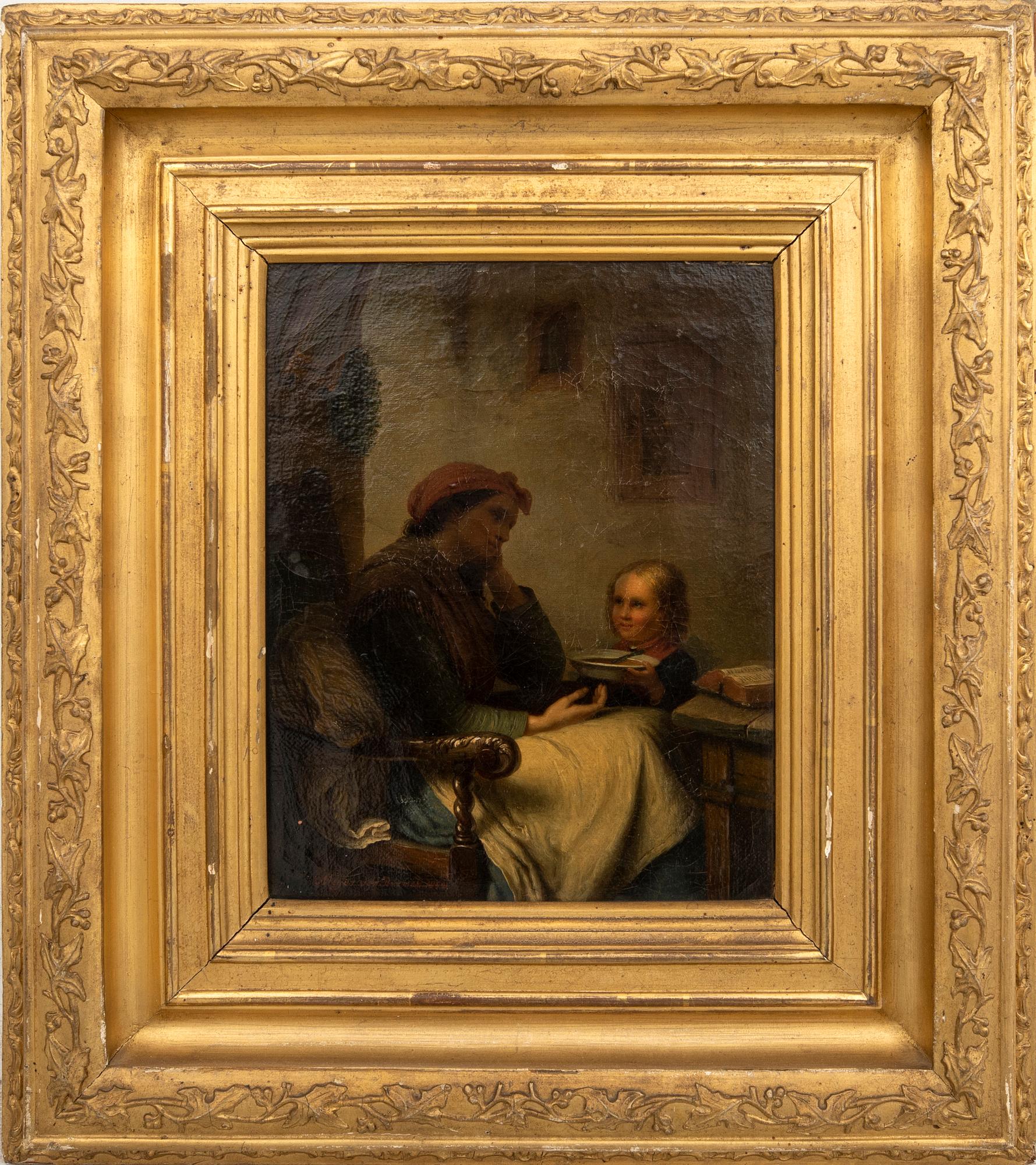 Johann Georg Meyer von Bremen, Moder och barn.