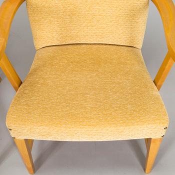 Carl Gustaf Hiort af Ornäs, a pair of mid-20th-century open armchairs 'Prince', Puunveisto Oy - Träsnideri Ab.