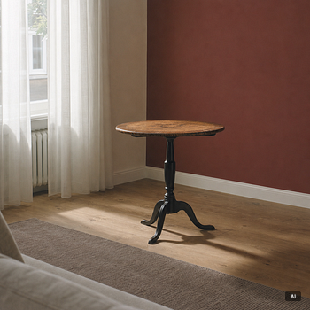 A folding table, Mälardalen, first half of the 19th century.