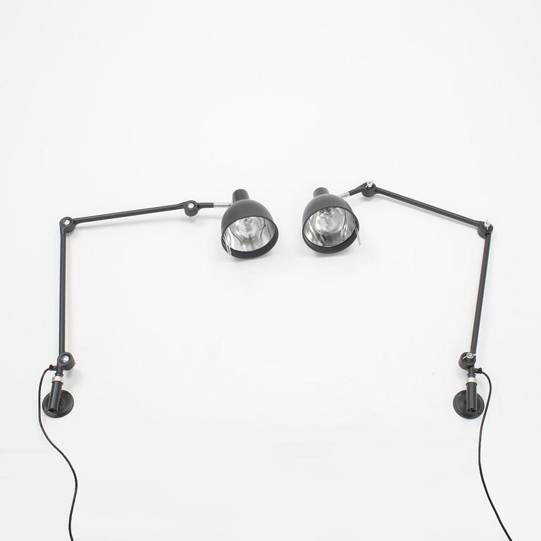 Box Architects, a pair of 'PJ 70' wall lamps, Örsjö Belysning.