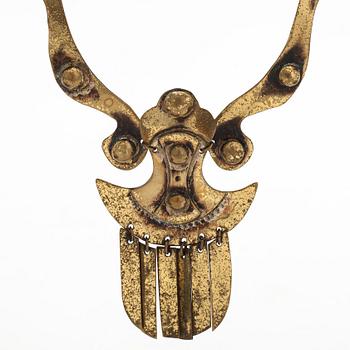 Seppo Tamminen, halssmycken, 3 st, brons,