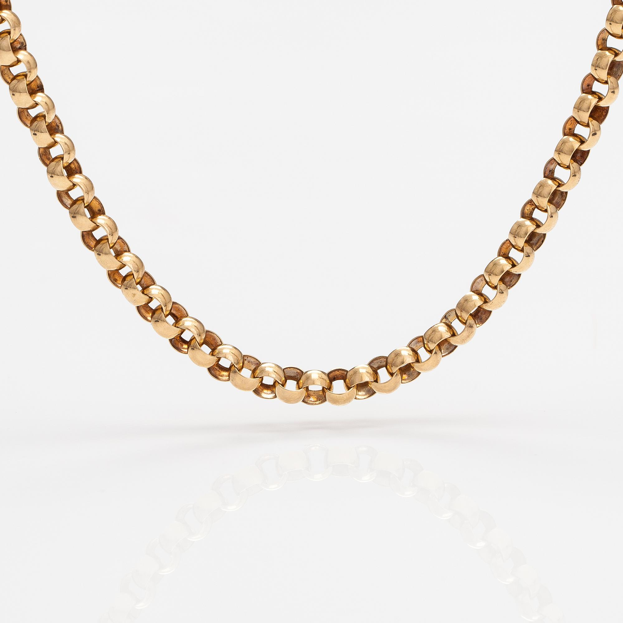 Kaulakoru, 14k kultaa. Pirkan kulta, Tampere.