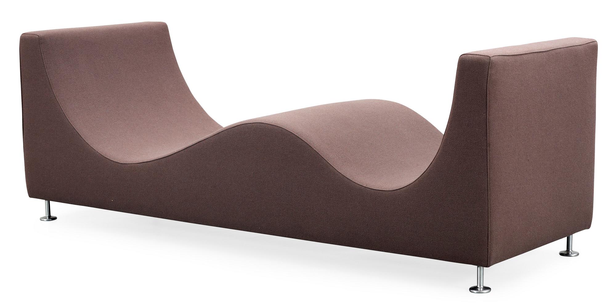 CHAISE LOUNGE/SOFFA, "Three de Luxe" Jasper Morrison, Cappellini, Italien.