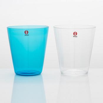 Kaj Franck, a 6-piece set of 100th anniversary 'Kartio' tumblers, Iittala 2011.