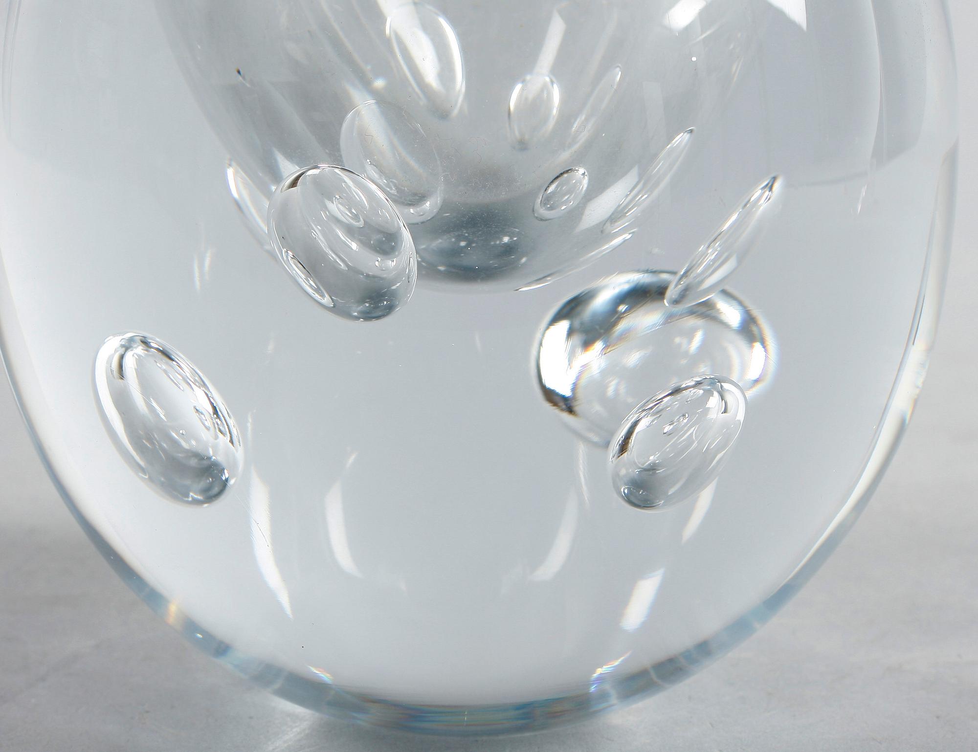 VAS, glas, "Claritas", Tapio Sarpaneva, Iittala, 2004.