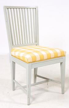 STOLAR, 4 st, gustavianska provinsarbeten, 1700/1800-tal.