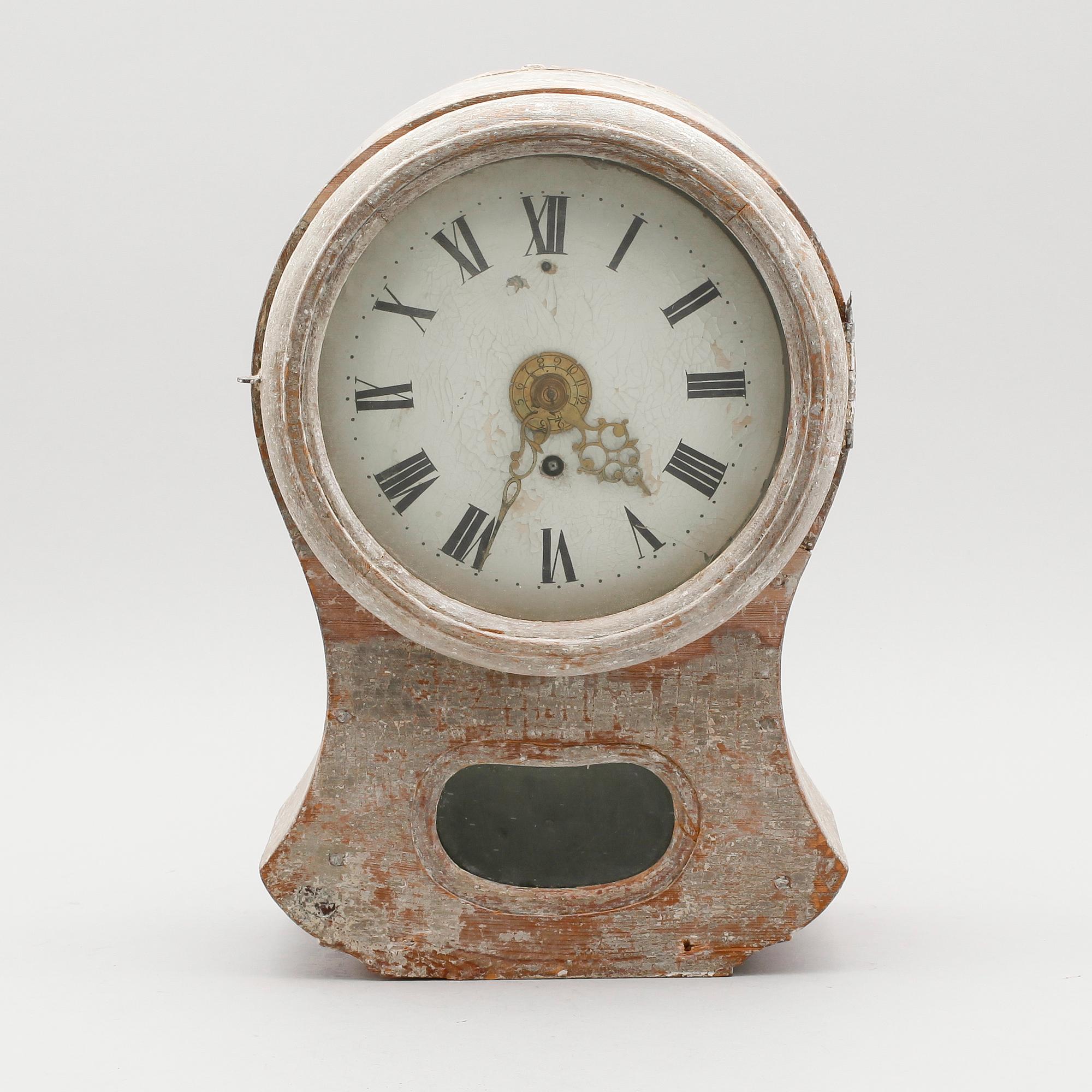 VÄGGUR, gustaviansk, omkring år 1800.