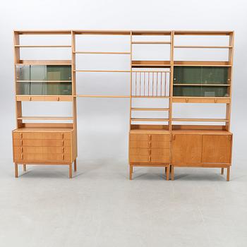 Bertil Fridhagen, shelving system "Variett" by Bodafors, 1960s furniture.