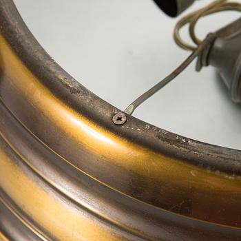 A 1930's pendant light.