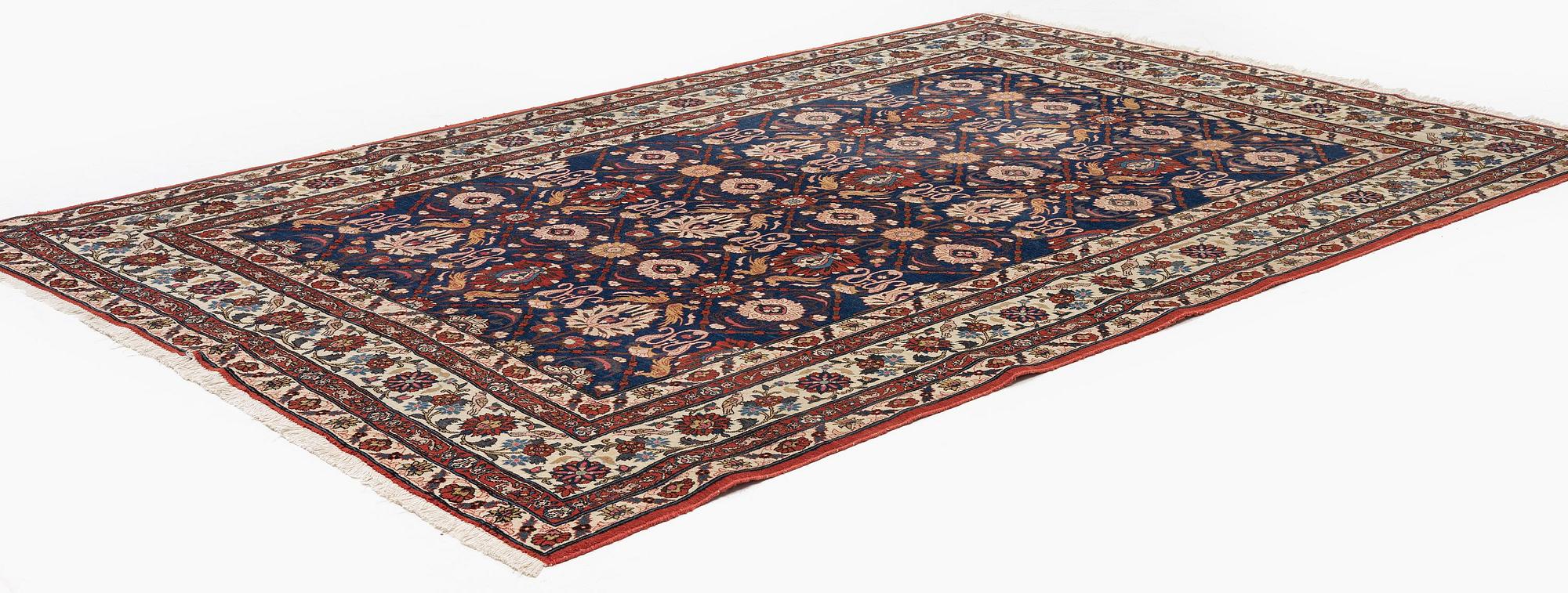 A semi-antique Veramin, northern Iran, c. 314 x 209 cm.