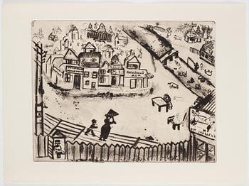 MARC CHAGALL, 71 st etsningar ur upplagan om 285 exemplar på Arches/MBM/J. Perrigot-papper, 1923-1948.