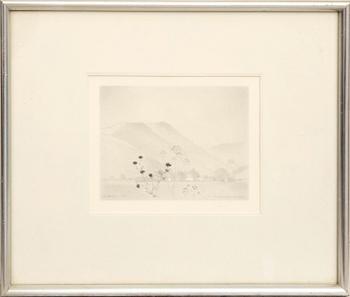 Gunnar Norrman, a set of two drawings signed and dated.