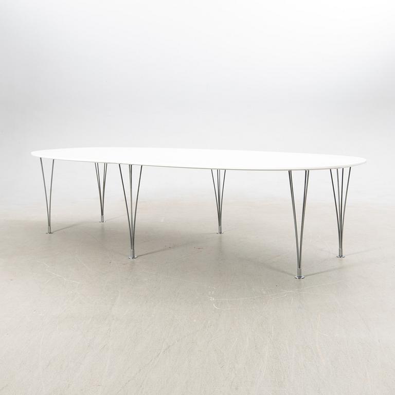 Bruno Mathsson, & Piet Hein, matbord, "Superellips", Bruno Mathsson International, Värnamo.