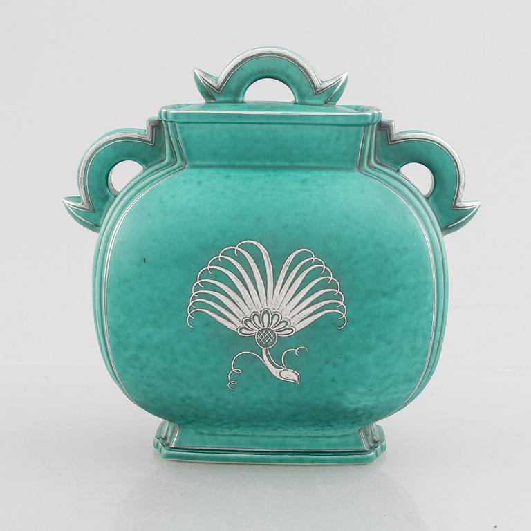 Wilhelm Kåge, an 'Argenta' stoneware vase, Gustavsberg.