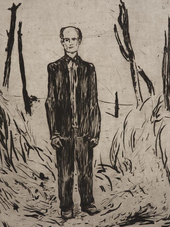 Hans Wigert, Man by the road.