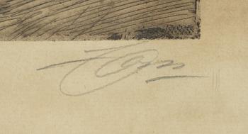Anders Zorn, "Bärsärk".