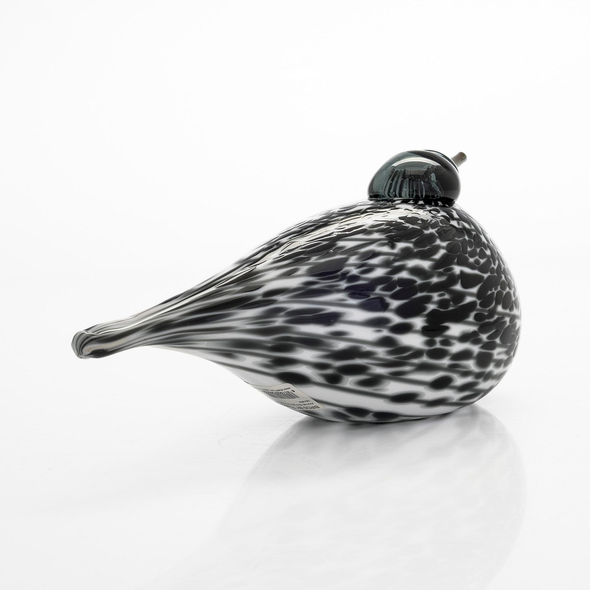 Oiva Toikka, a 'Mirella' glass bird, signed O. Toikka Nuutajärvi 2012.