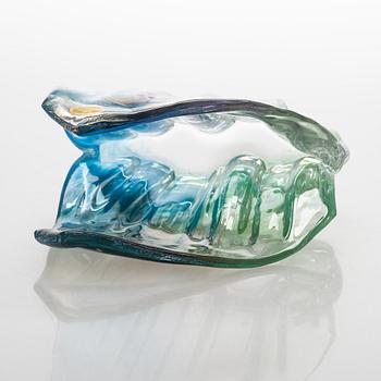 Helena Tynell, a 'Perho' vase, signed Riihimäen Lasi Oy, Helena Tynell.