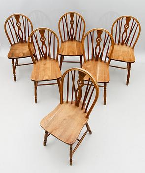 STOLAR, 6 st, Windsormodell, 1900-talets mitt.