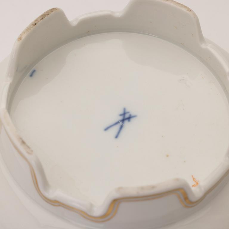 Meissen, Lockskål, porslin, 1900-tal.