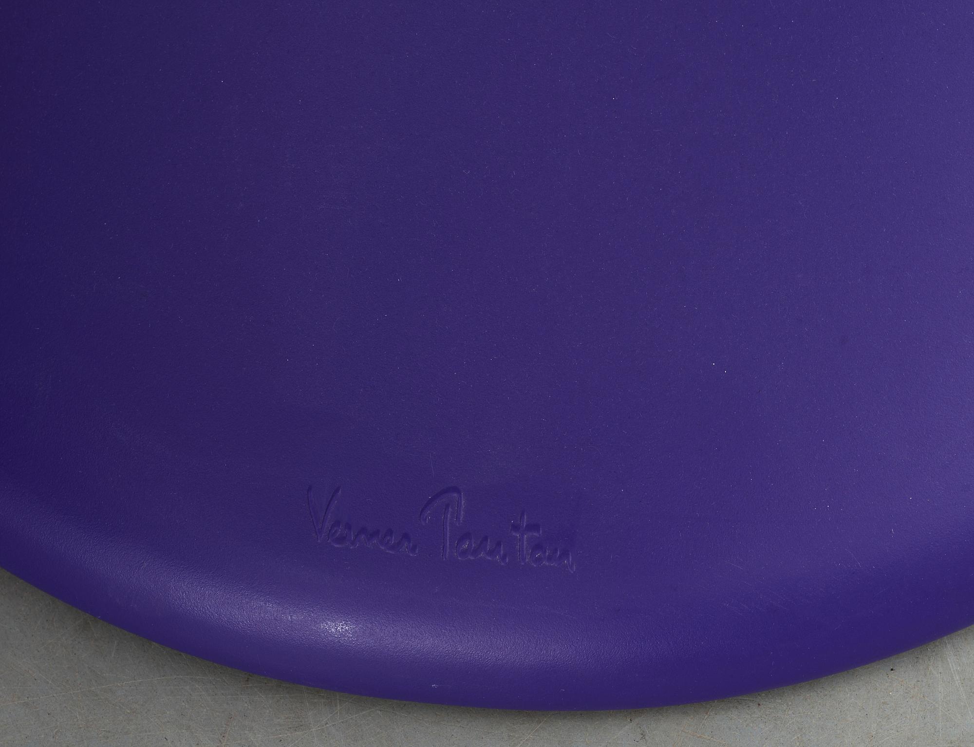 STOLAR, ett par, "Panton chair", Verner Panton för Vitra.