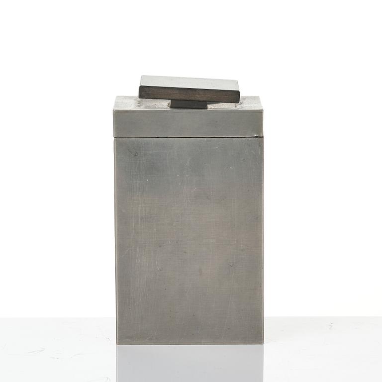 Guldsmedsaktiebolaget (GAB), tobacco jar and bowl, Stockholm, 1930s.
