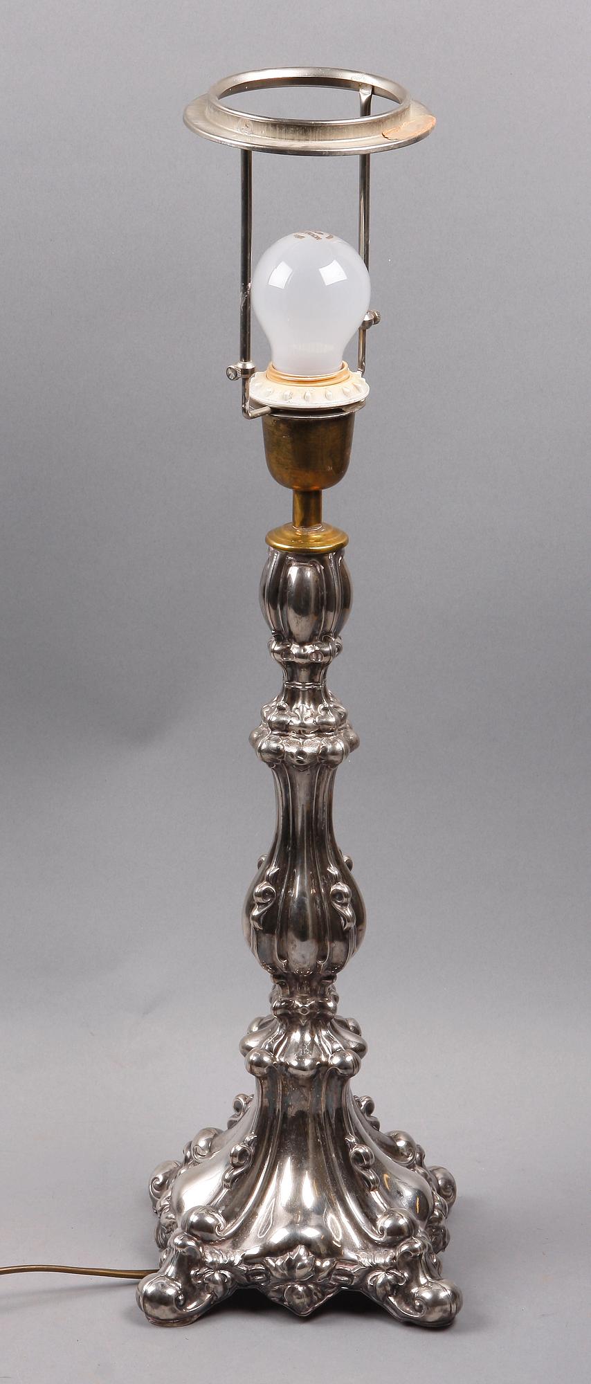 BORDSARMATUR, silver, nyrokoko, sent 1800-tal.