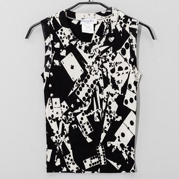 CHRISTIAN DIOR, jumperset, 2 delar, fransk storlek 42.