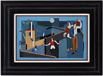 Erik Olson, "Aftonlandskap".