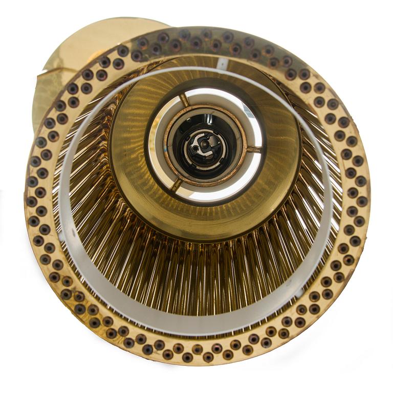 Alvar Aalto, a 1960s 'A111/3' ceiling light for Valaistustyö.