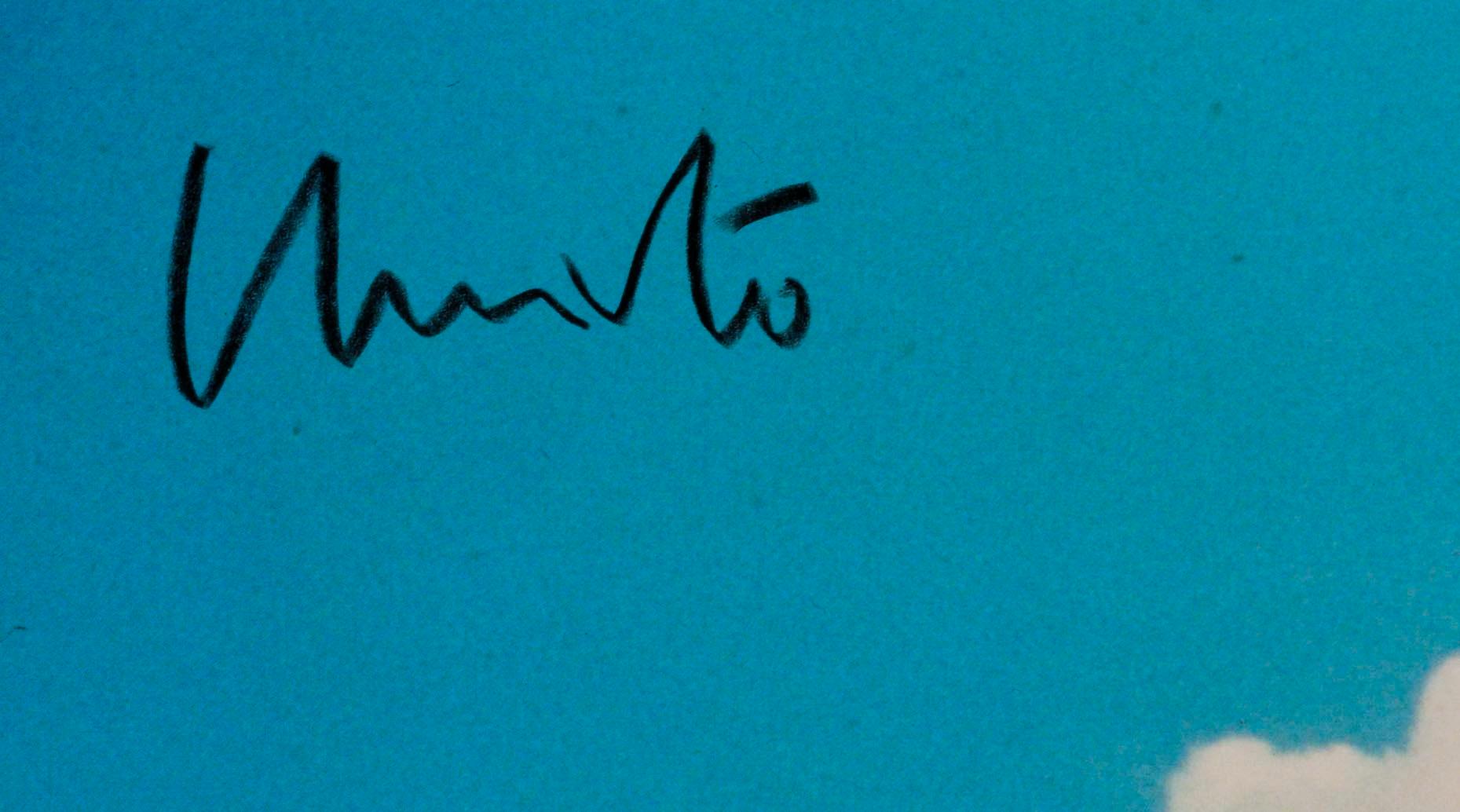 CHRISTO AND JEAN-CLAUDE, juliste, signeerattu.