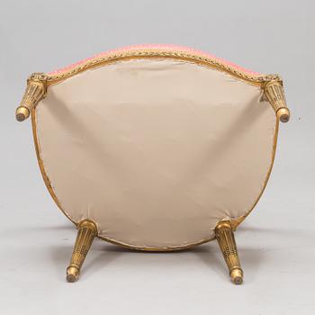 A armchair in gustavian style from early 20th century.