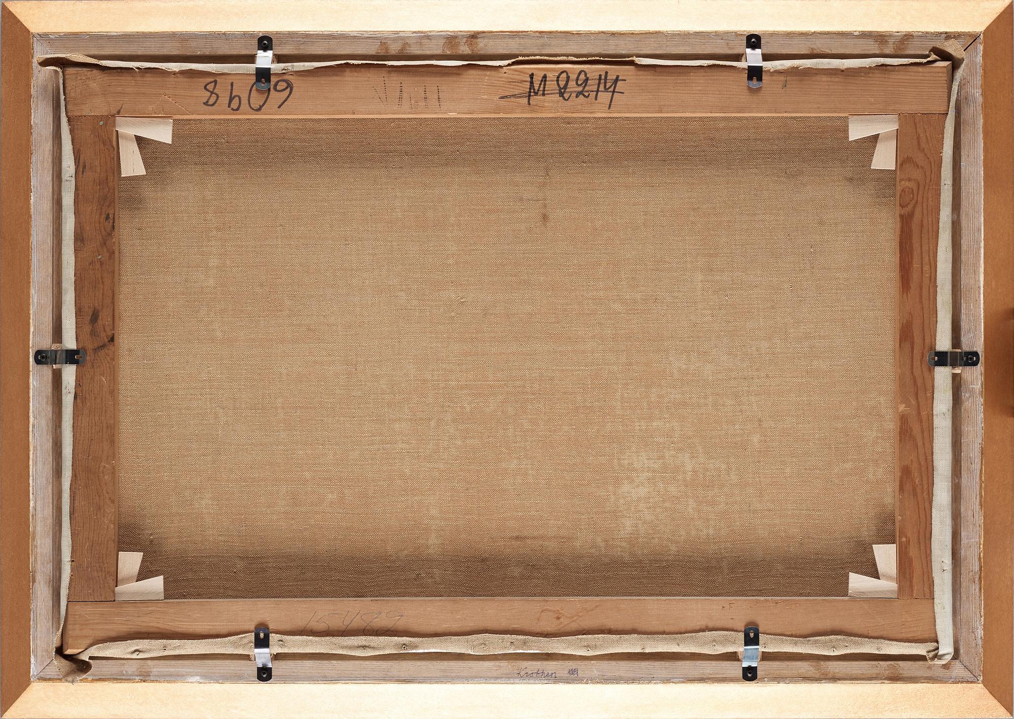 Johan Krouthén, Blossoming apple trees.