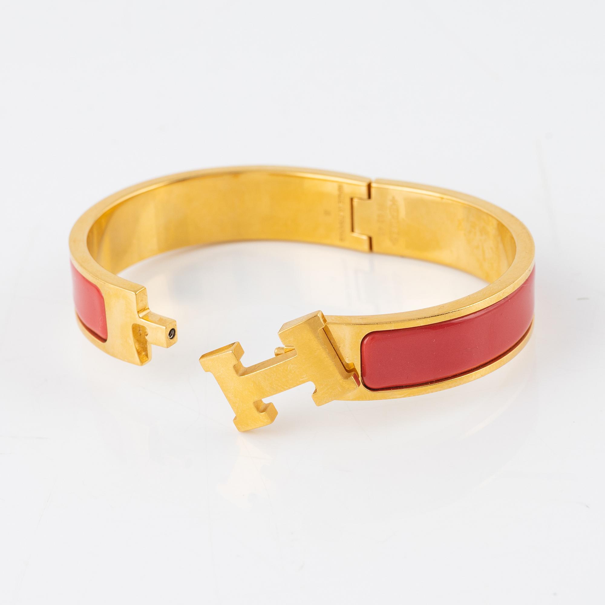 Hermès, armband "Clic H PM".