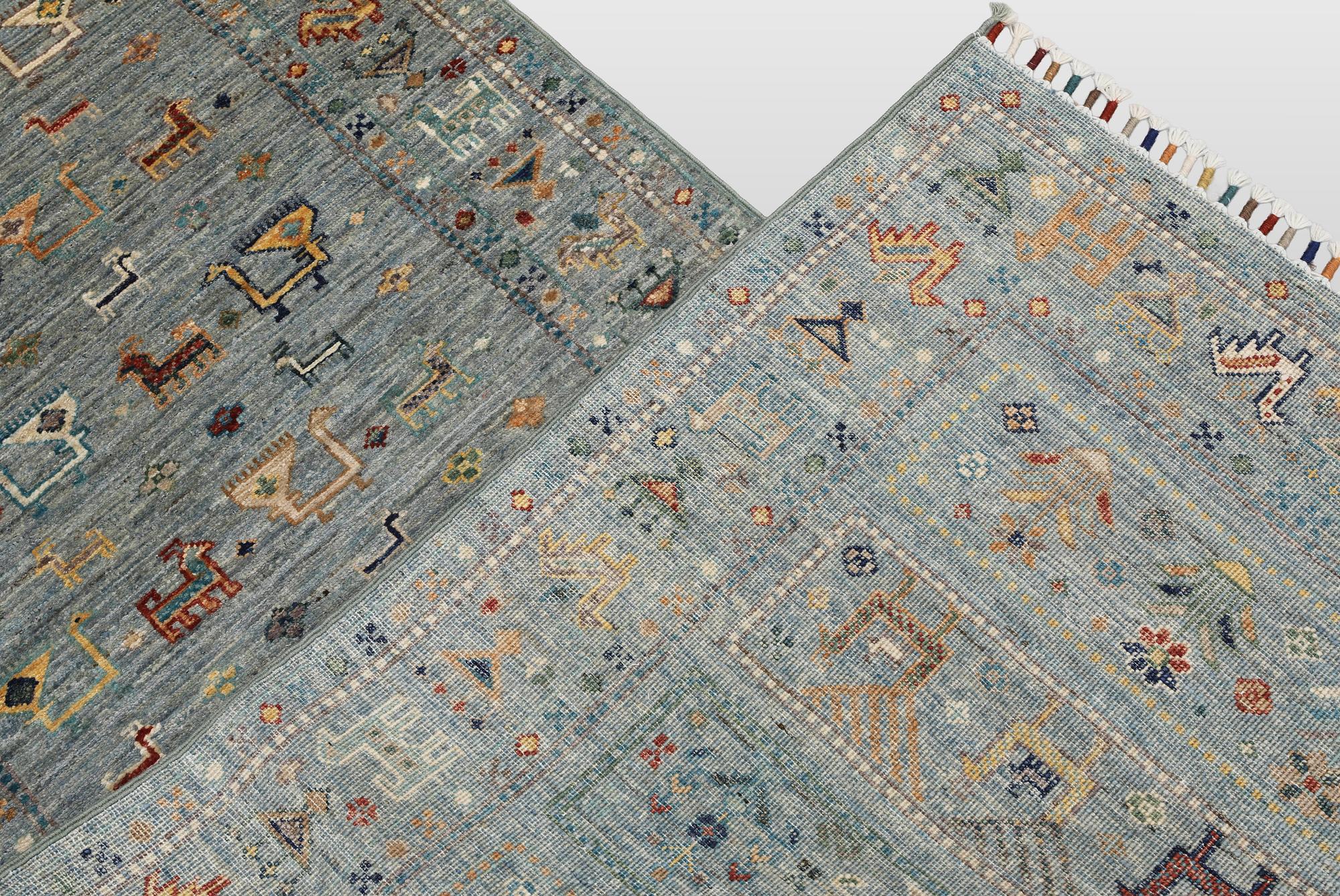 A Zigler Design runner carpet, 295 x 80 cm.