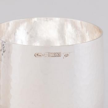 TAPIO WIRKKALA, bägare, 8 st, silver, Kultakeskus, Tavastehus 1996 och 2008.