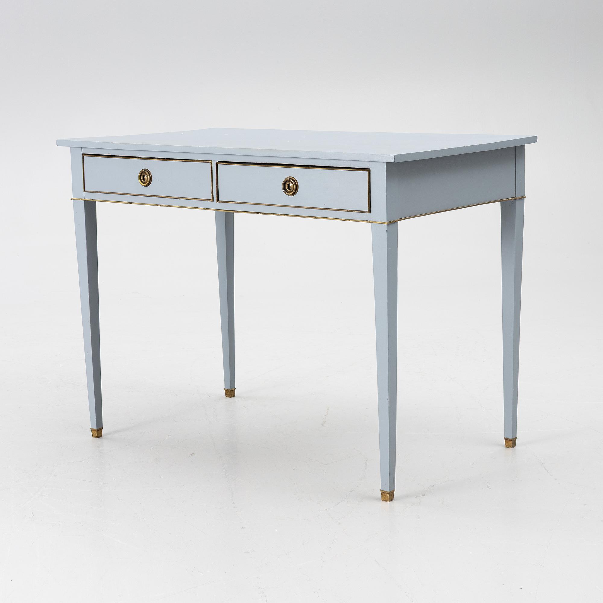 Desk, Gustavian style, early 20th century.