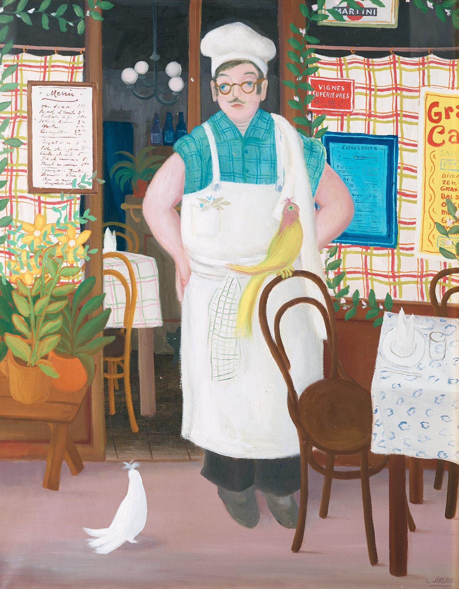 Lennart Jirlow, Outside the Bistro.