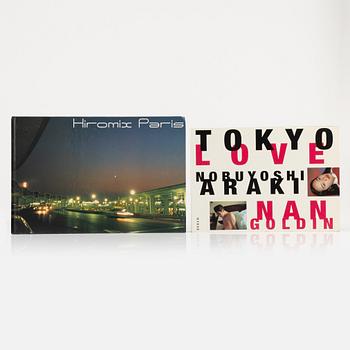 Daido Moriyama & Nobuyoshi Araki et.al. 9 photobooks and exhibition catalog.