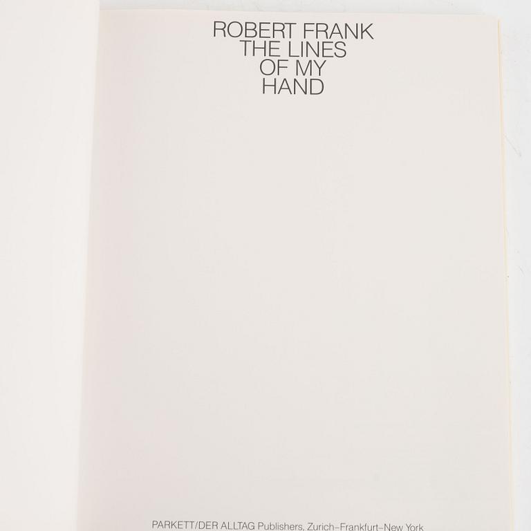 Robert Frank, photo books, three volumes.