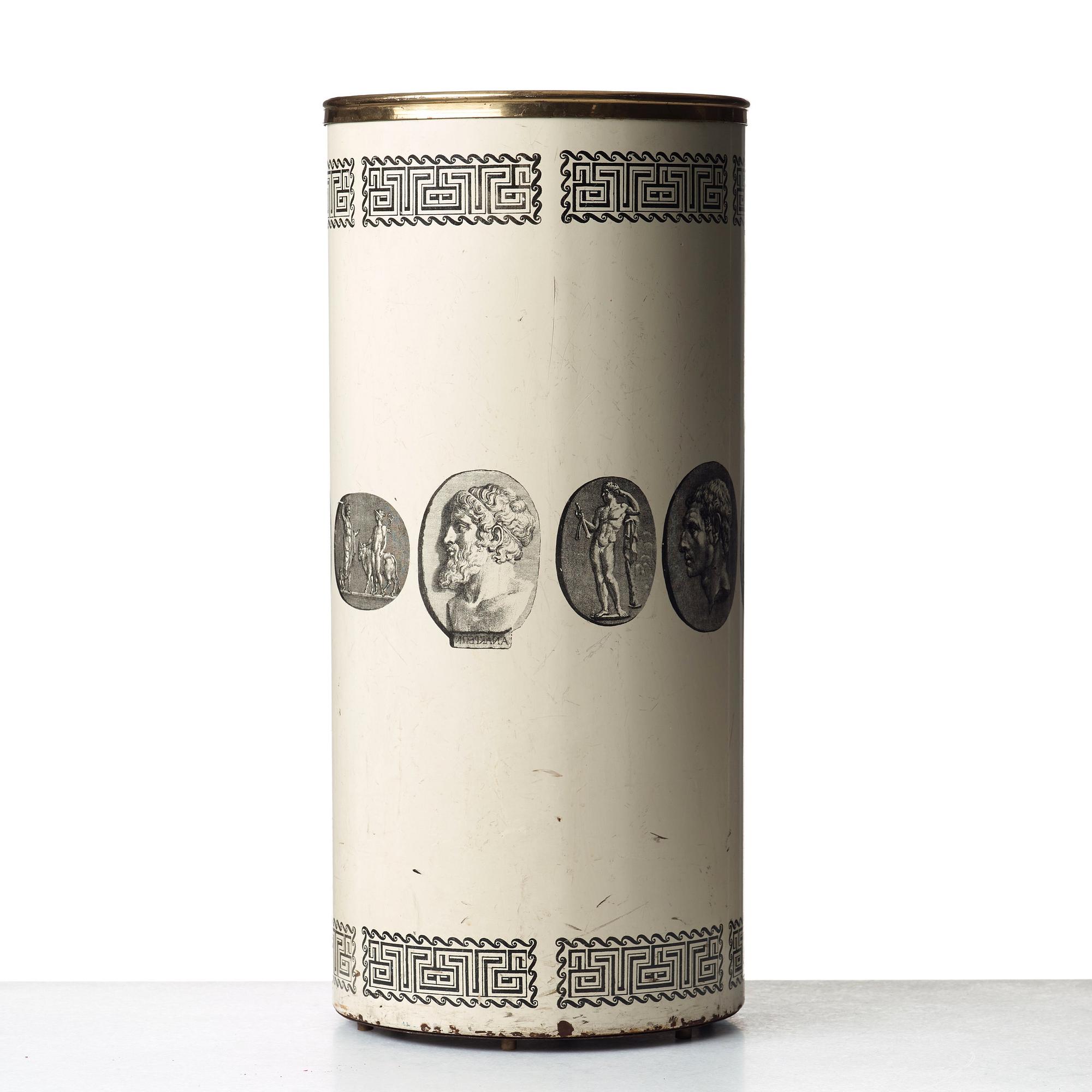 Piero Fornasetti, an umbrella stand, Milano, Italy.