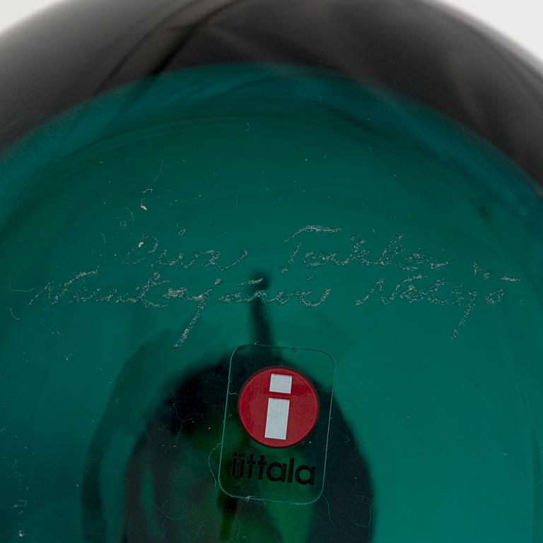 Oiva Toikka, A glass bird 'Outakyyhky' , signed Oiva Toikka, Nuutajärvi Notsjö.