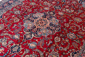 Carpet, Keshan, approx. 360 x 260 cm.