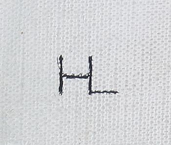 HILDING LINNQVIST, olja på duk, monogramsign HL.