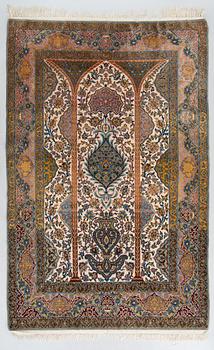 Matto, semiantiikkinen Isfahan, Keski-Persia, n. 240 x 156 cm.
