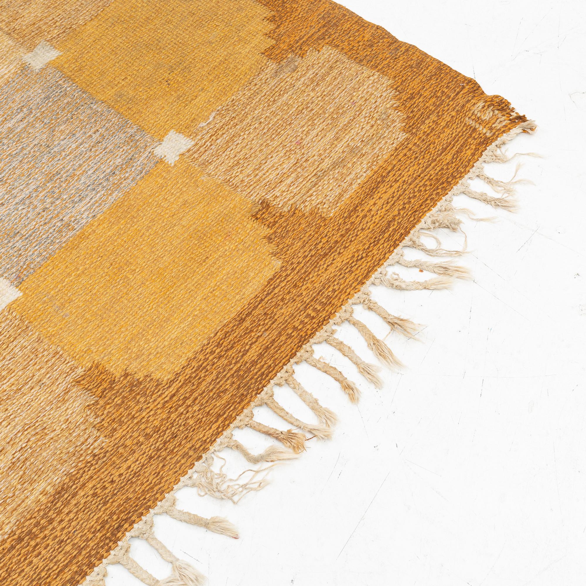 Ingegerd Silow,
rug, röllakan, 230 x 165 cm.