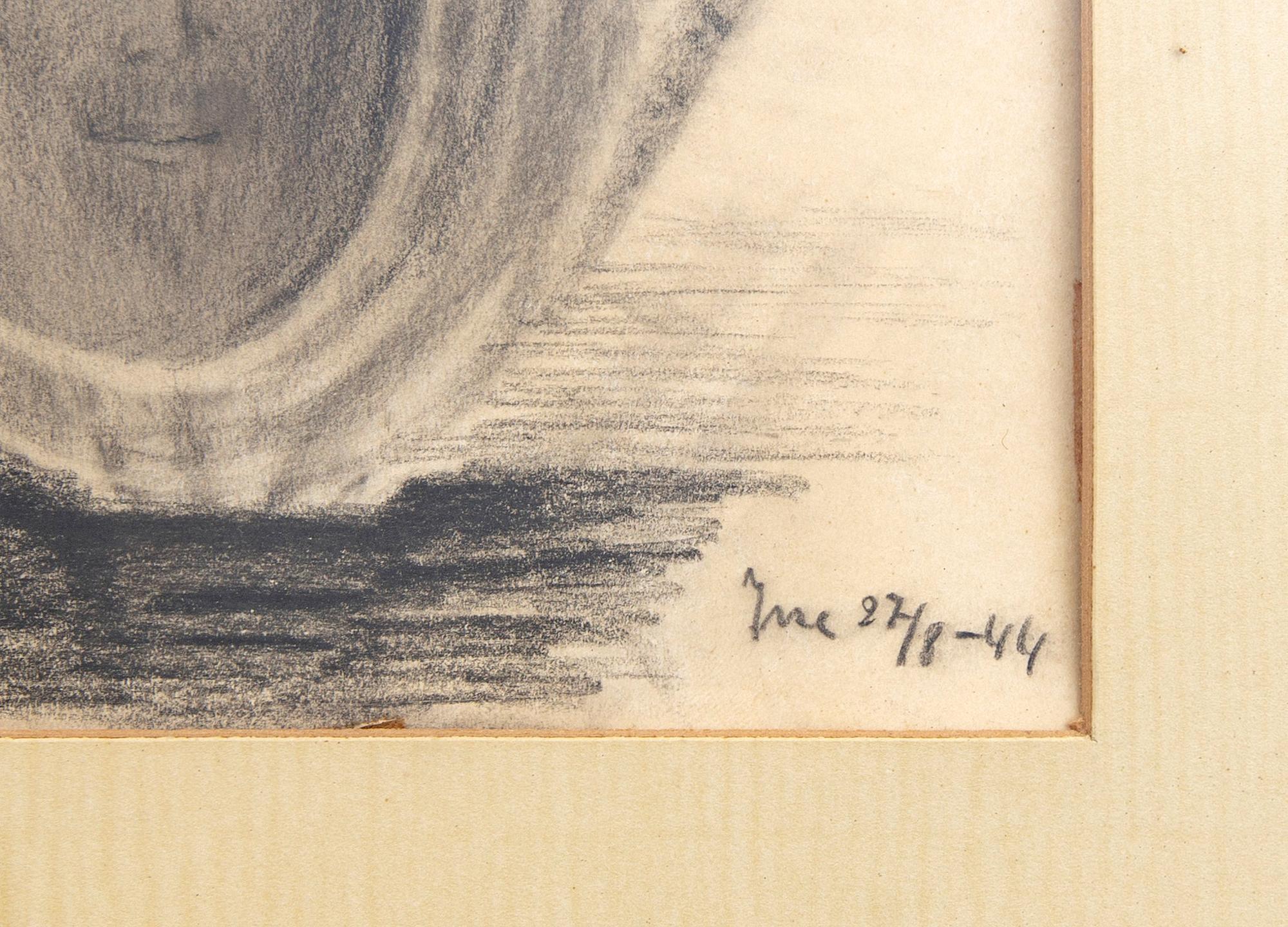 Esaias Thorén, two drawings, signed -34 & -44.