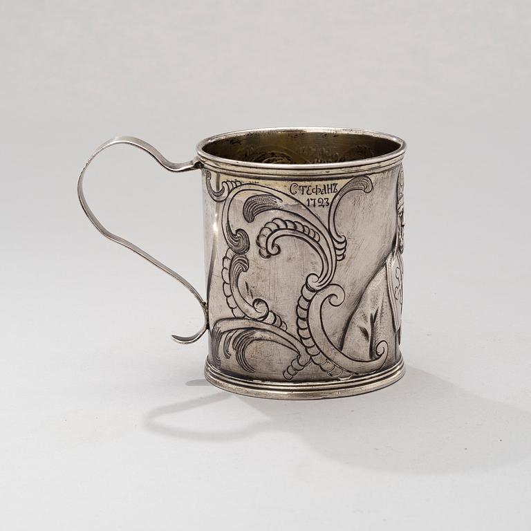 MUGG, silver, Tallinn, Sven Herling 1733-1777.