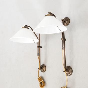 Vägglampor ett par modern tillverkning Tyskland.