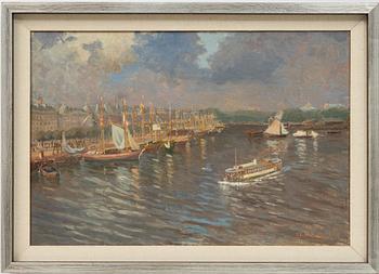 Anund Emanuel, "Nybroviken septemberafton".